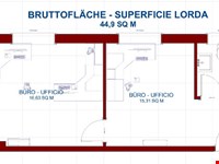 Hochwertiges Büro, Praxis im Zentrum von Bozen zu verkaufen. 1