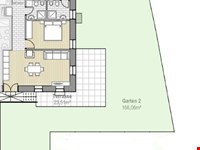 Dreizimmerwohnung mit Garten in Sexten/Moos 2