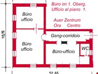 Praktisches und hochwertiges Büro oder Praxis in Auer zu vermieten. 1
