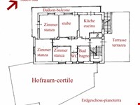 Kaltern, traditionelles Ein- oder Zweifamilienwohnhaus zu verkaufen. 3