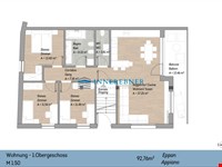Neu sanierte 4-Zimmerwohnung im Zentrum von Eppan 1