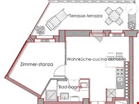 Gemütliche Zweizimmerwohnung in Meran Untermais zu verkaufen 1