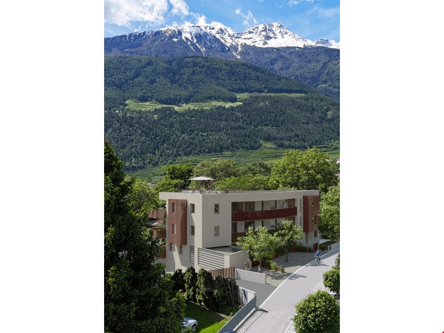 Neu in Schlanders! 2 - Zimmerwohnung inmitten von Grün Whg 5 Neu in Schlanders! 2 - Zimmerwohnung inmitten von Grün Whg 5