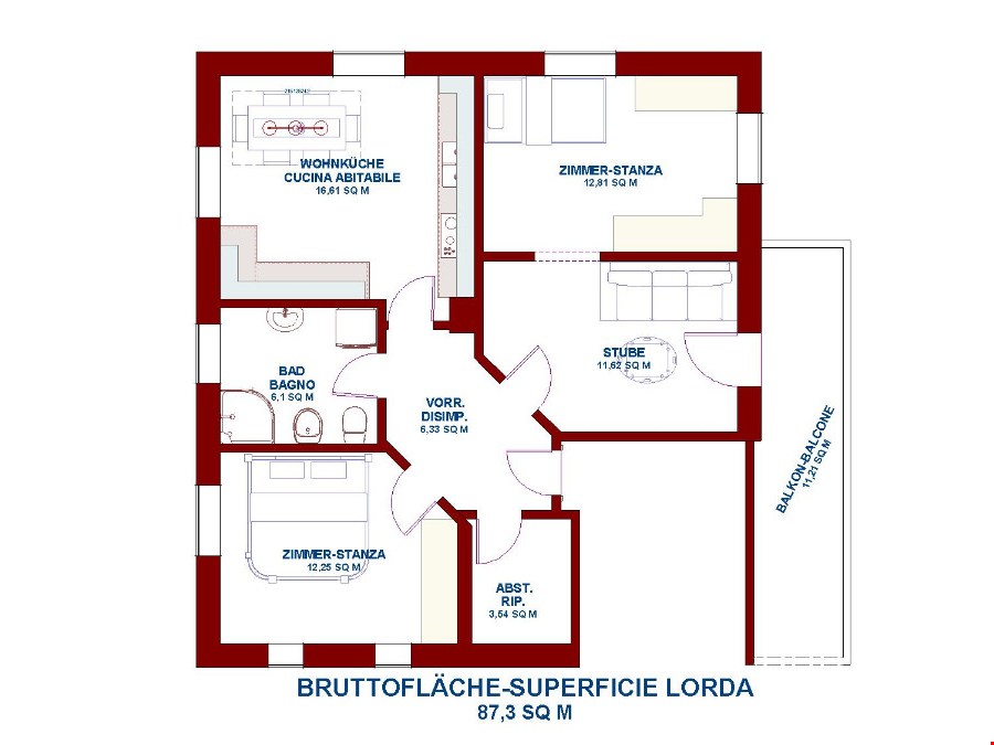 Dreizimmerwohnung im Zentrum von Tisens zu vermieten. Dreizimmerwohnung im Zentrum von Tisens zu vermieten.
