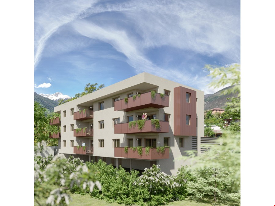 Schlanders: 2 - Zimmerwohnung inmitten von Grün Whg 6 Schlanders: 2 - Zimmerwohnung inmitten von Grün Whg 6