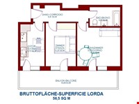 Charmante Zweizimmerwohnung mit Grünblick in Meran 10