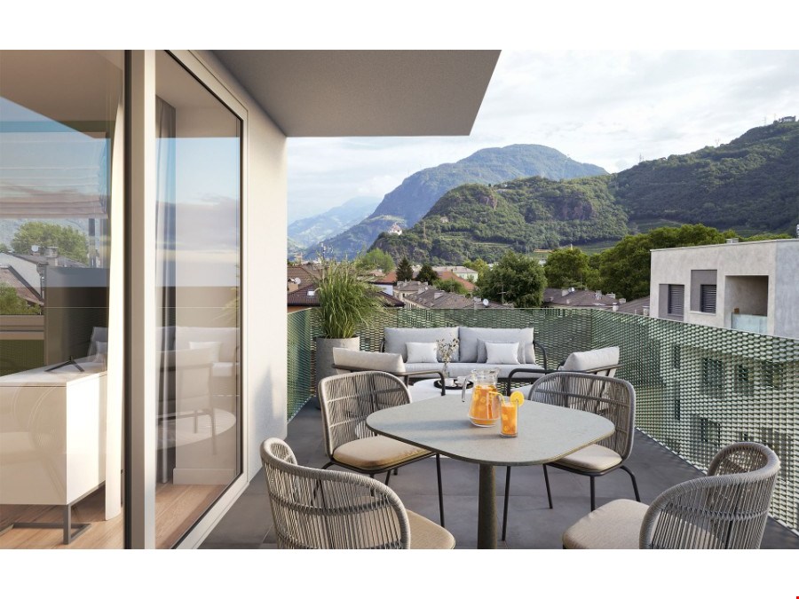 Neue Dreizimmerwohnung mit Dachterrasse in Bozen 16