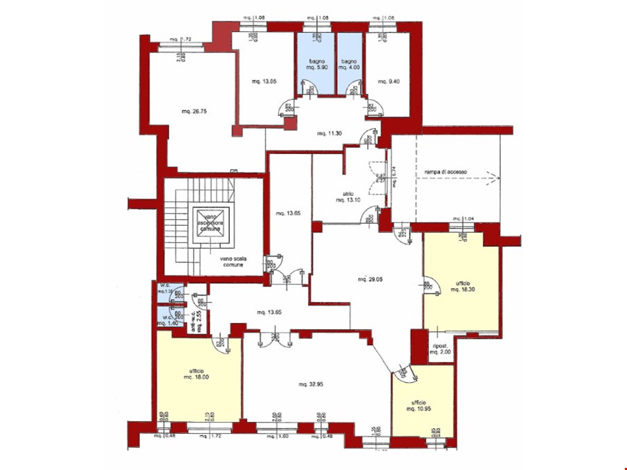 Großraumbüro von 236 m² in der Bozner Altstadt