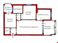 Meran, Bahnhofszone – attraktive 4 Zimmer Wohnung sofort verfügbar 2