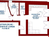 Stilvolle Zweizimmerwohnung in der Meraner Altstadt 10