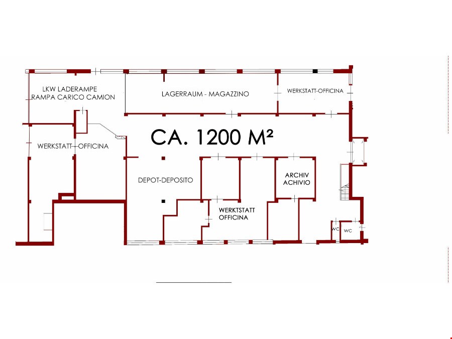 Betriebshalle im Burgrafenamt zu verkaufen