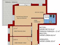 Bozen, Drususallee – Praxis-Bürolokal mit Wohnmöglichkeit 9