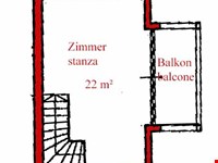 Möblierte 2 Zimmerwohnung im Zentrum von Girlan zu vermieten 2