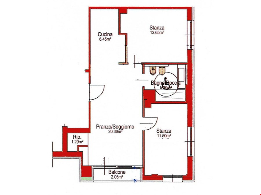 Neu sanierte Dreizimmerwohnung in Bozen-Haslach zu verkaufen