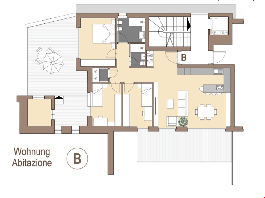 Wohnung B - Das exklusive Familien-Domizil (1. OB)
