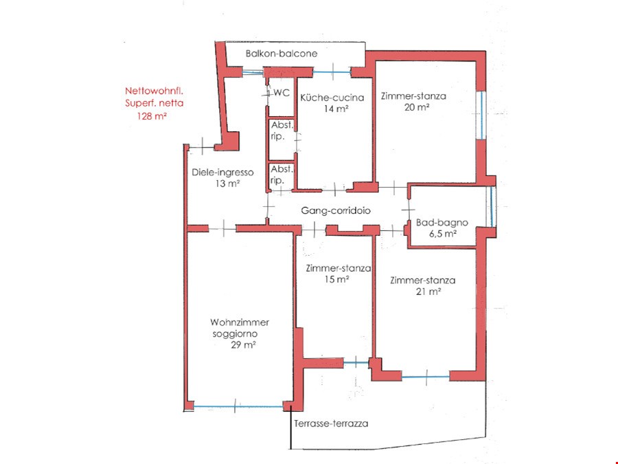Großzügige, herrschaftliche 5 Zimmerwohnung in Bestlage