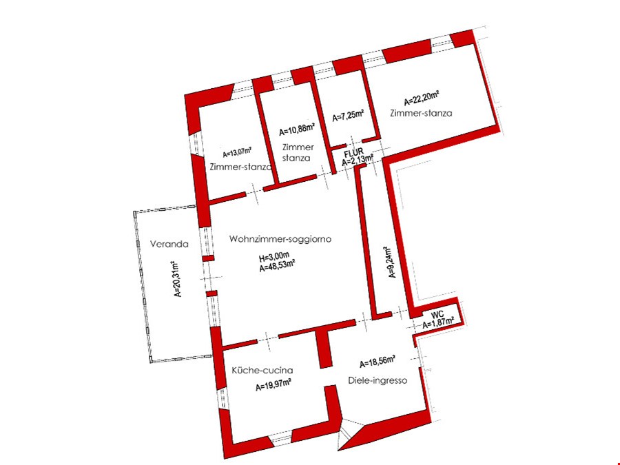 5-Zimmer-Wohnung in der Altstadt von Sterzing zu vermieten