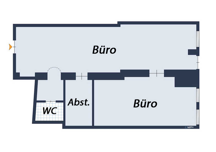 Bürolokal in denkmalgeschütztem Altbau in der Stadtgasse von Bruneck 2