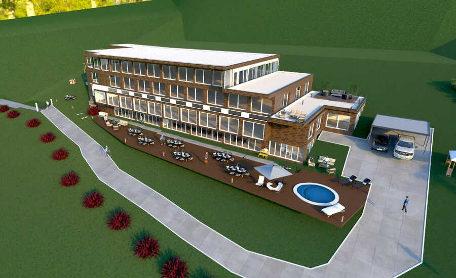 HOTELPROJEKT in großzügiger Anlage, in außergewöhnlicher Lage in S 2