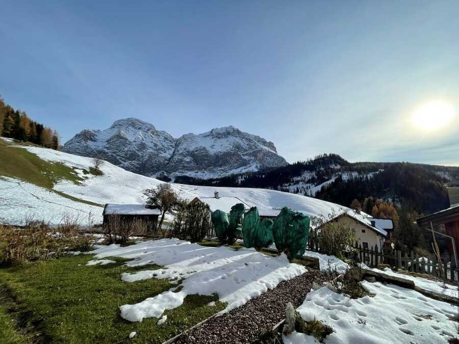Wohnung mit Garten und Panoramablick auf die Dolomiten 3