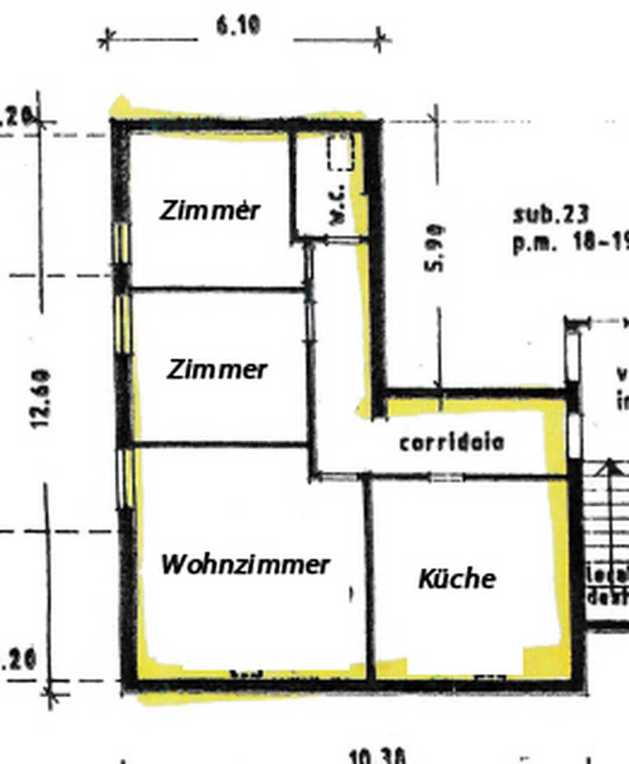 Gelegenheit! Geräumige Vierzimmerwohnung in zentraler Lage bei Sterzi 3