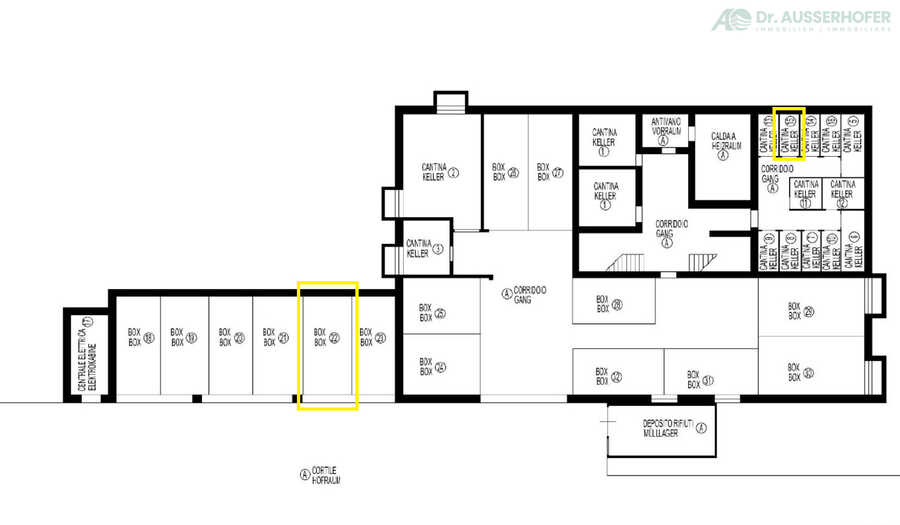 Zweizimmerwohnung im letzten Stock mit freiem Blick in zentraler Lage  5