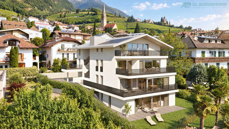 Neubau VILLA LUMINA Tramin - konventionierte Dreizimmerwohnung mit her 2 Neubau VILLA LUMINA Tramin - konventionierte Dreizimmerwohnung mit her 2