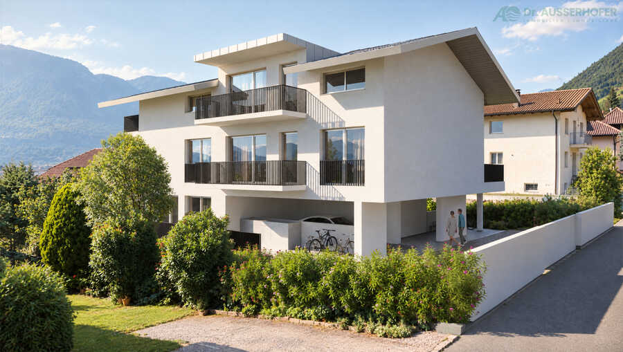Neubau VILLA LUMINA Tramin - konventionierte Dreizimmerwohnung mit her 4 Neubau VILLA LUMINA Tramin - konventionierte Dreizimmerwohnung mit her 4