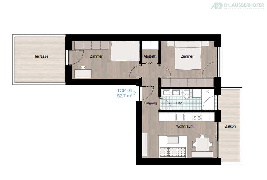 Neubauprojekt VILLA LUMINA in Tramin - Dreizimmerwohnung mit schöner 7 Neubauprojekt VILLA LUMINA in Tramin - Dreizimmerwohnung mit schöner 7