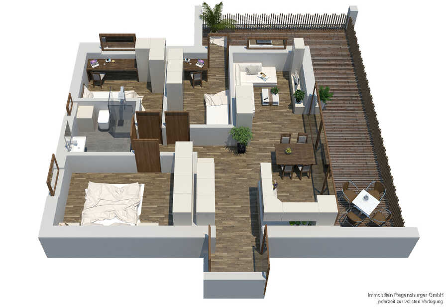 Neue Terrassenwohnung bezugsfertig für Sie!