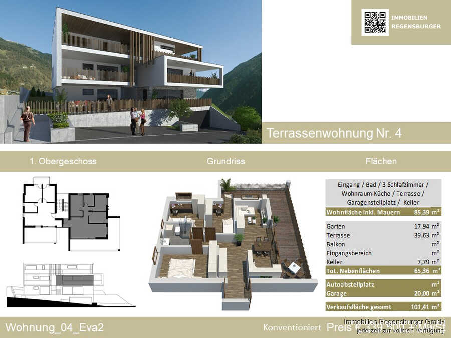 Neue Terrassenwohnung bezugsfertig für Sie! 3