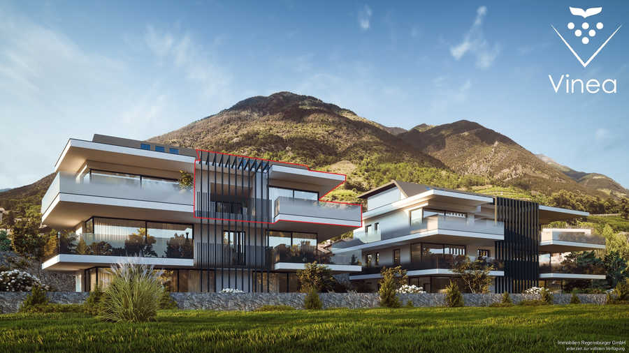 IHRE Penthouse mit ca. 60m² Terrassen und unverbaubarer Aussicht