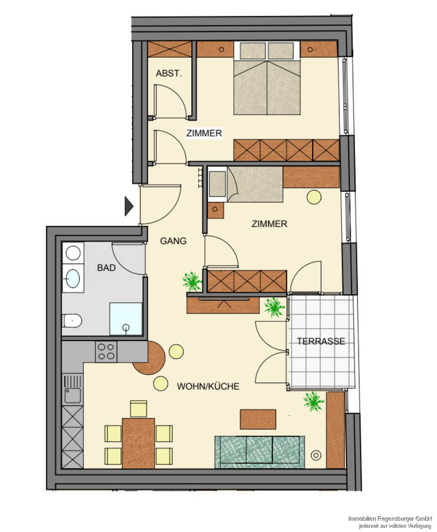 3-Zimmer Neubauwohnung angrenzend an das historische Ortszentrum 2