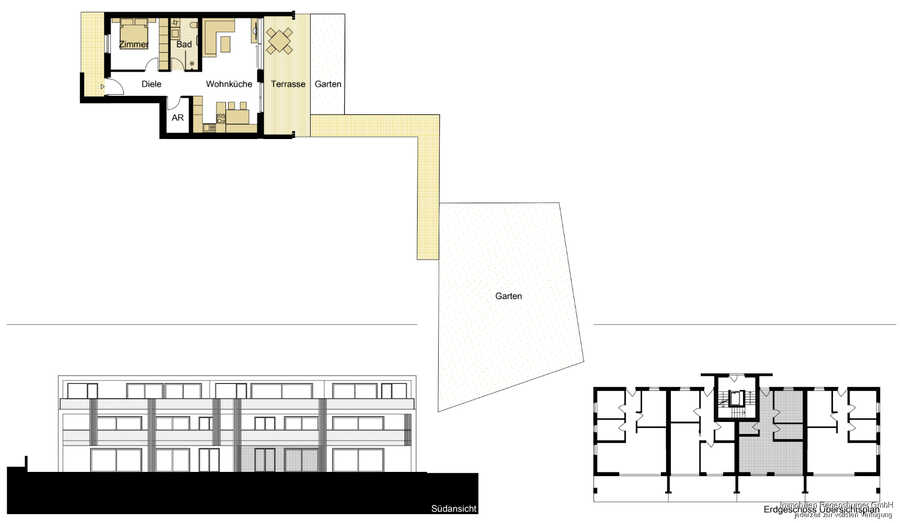 Angenehme 2-Zimmer Gartenwohnung in tollem Neubau 7