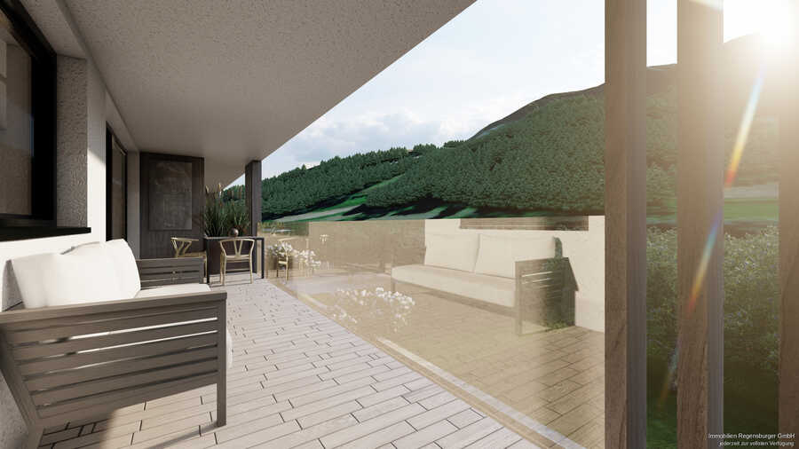 Tolle 2-Zimmer Terrassenwohnung mit nettem Garten 2