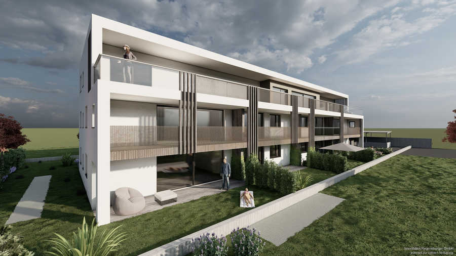 3-Zimmerwohnung mit angenehmer Terrasse und Grünfläche 10