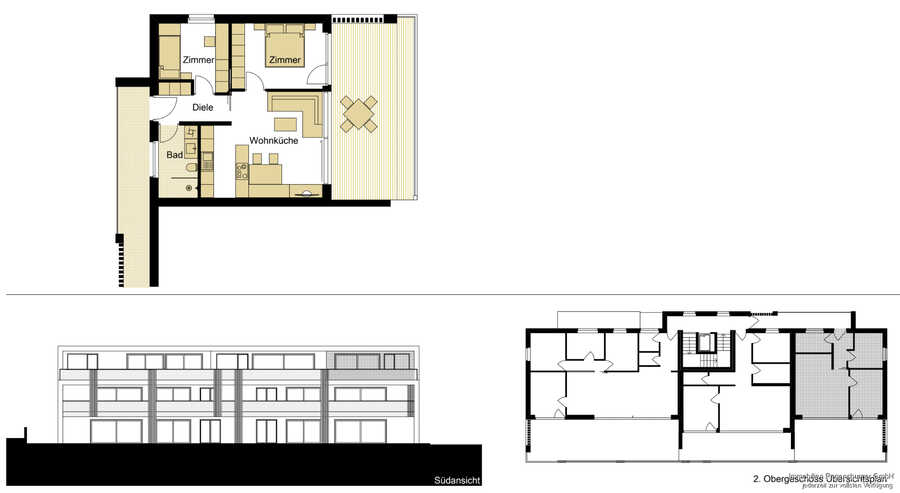 3-Zimmer Dachgeschosswohnung mit 30m² Terrasse 7