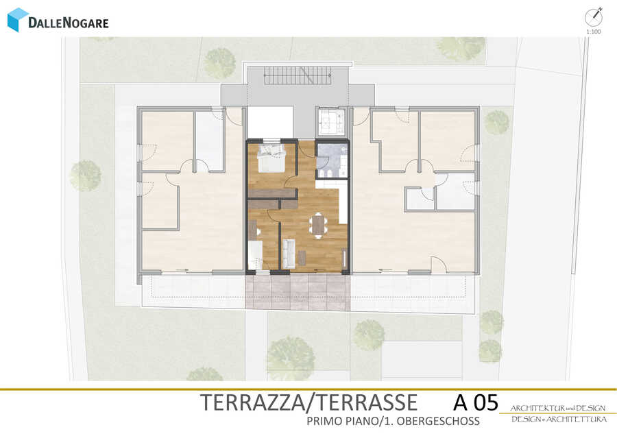 helle Dreizimmer-Terrassenwohnung ideal auch als Ferienimmobilie - WA  7