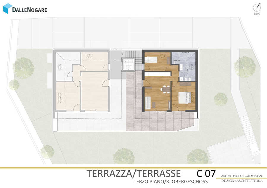 wunderschöne, helle Dreizimmer-Dachgeschosswohnung mit sehr großer T 10