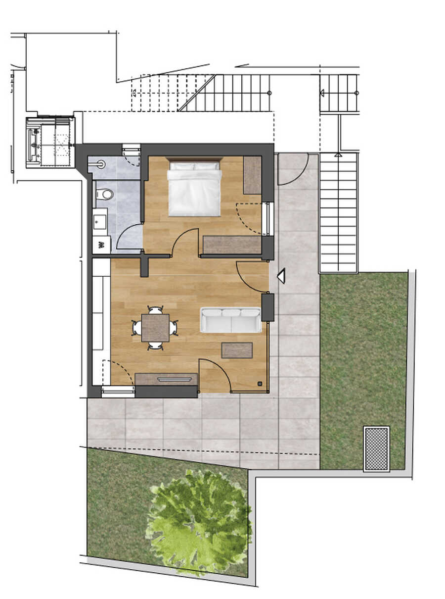 Zweizimmerwohnung mit Garten in Naturns – Ruhig und zentral gelegen 5