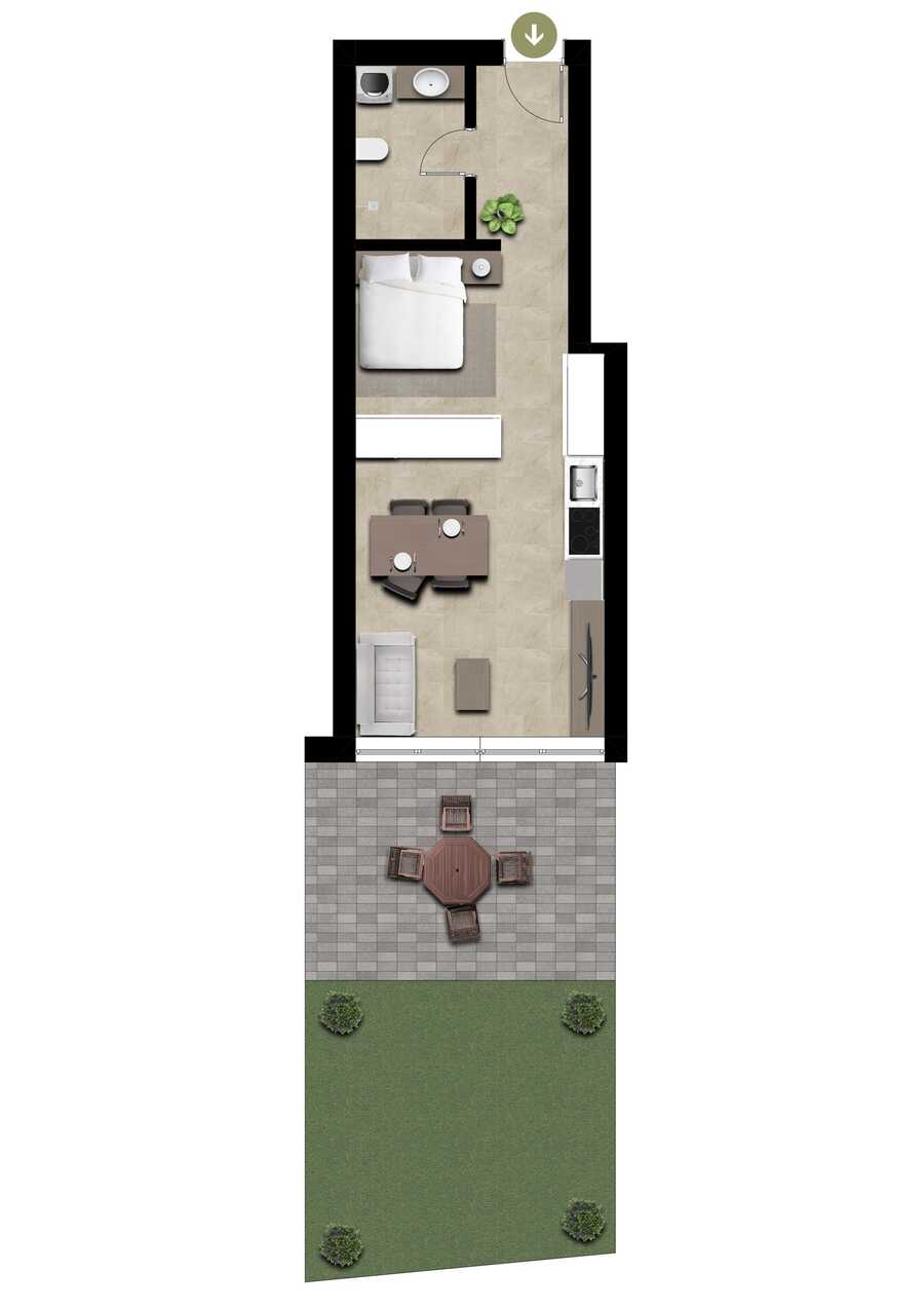 GARDENLOFT - einzigartiges Studio zum verlieben 2