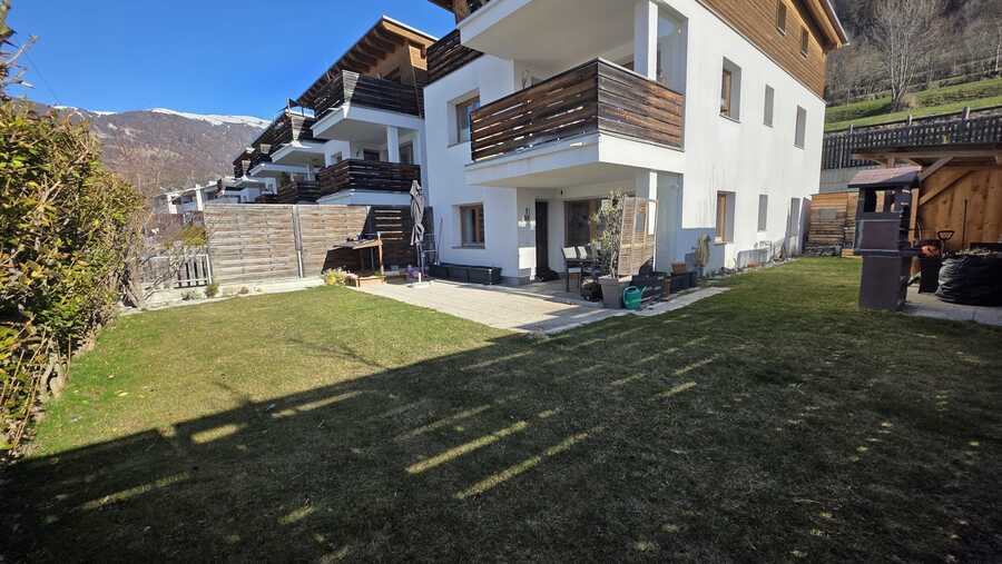 Attraktive 3-Zimmerwohnung in Mals mit großzügigem Garten und Ortler 8