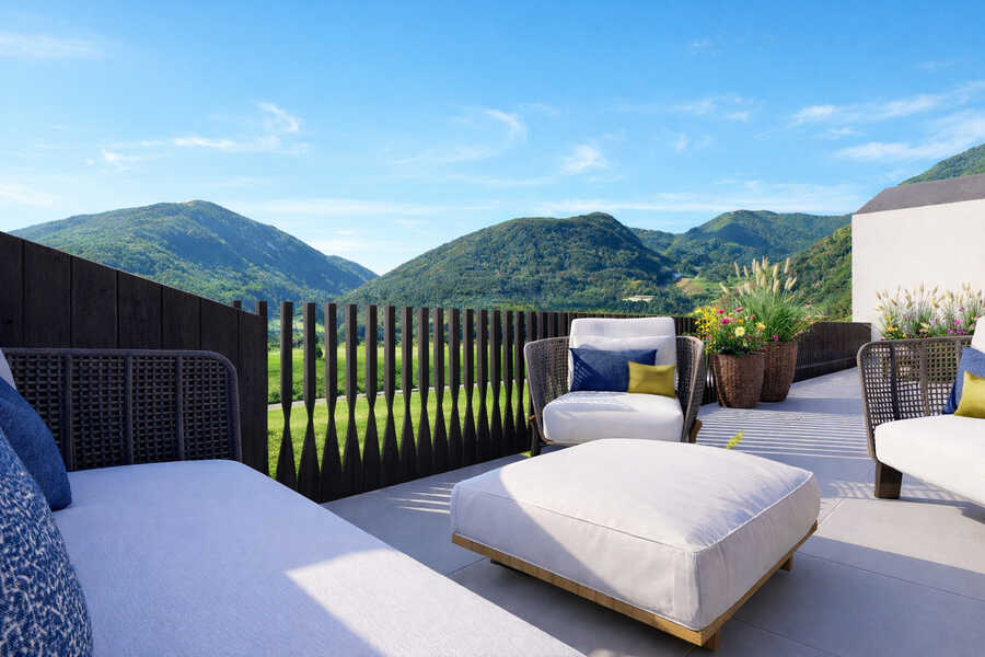 Exklusive 4-Zimmer-Terrassenwohnung mit Ortlerblick in Mals - exklusiv