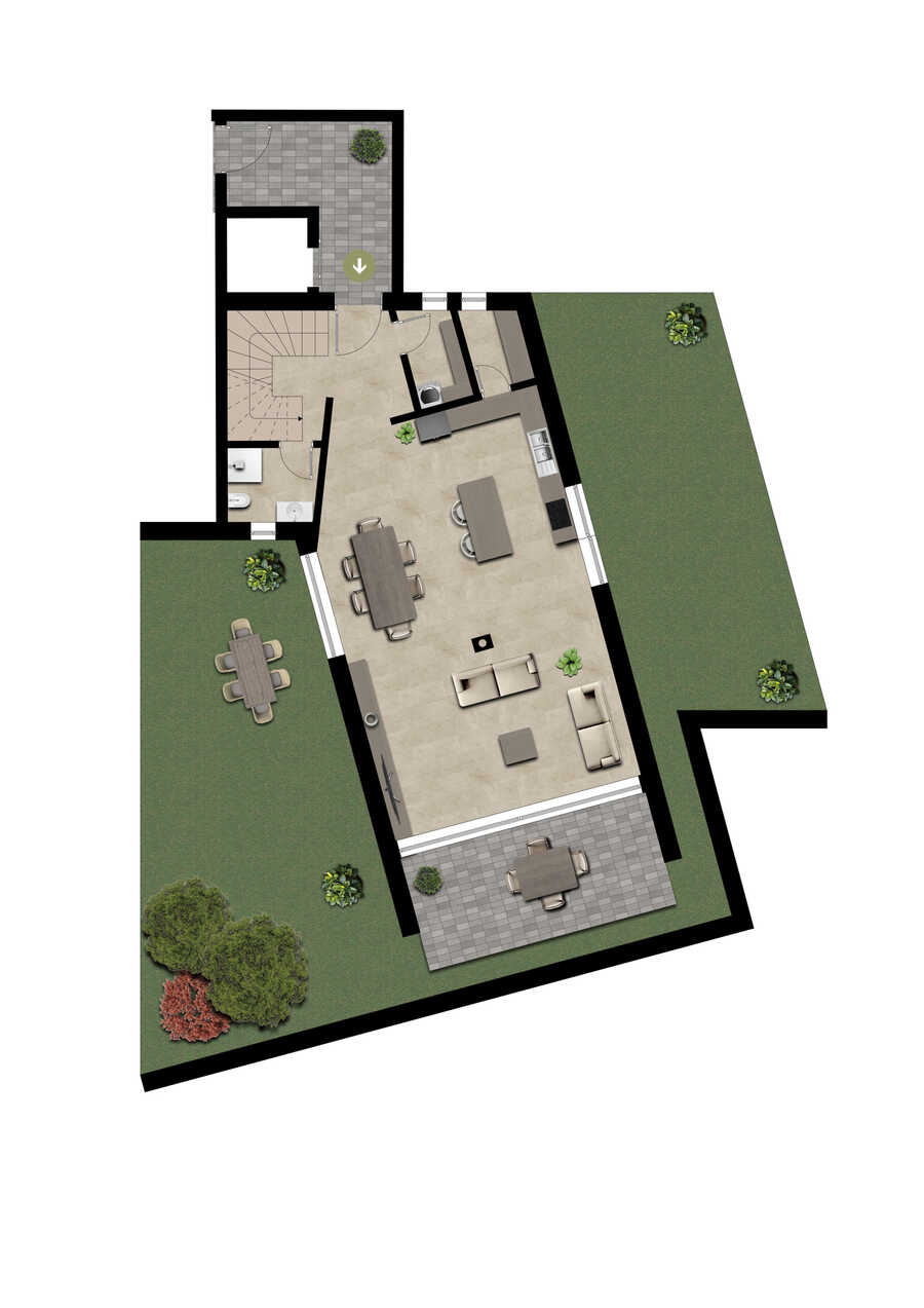 Exklusive Maisonette-Gartenwohnung mit Ortlerblick in Mals - exklusiv  2
