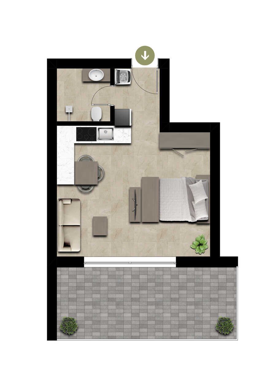 Exklusive Studiowohnung mit Ortlerblick in Mals - exklusiv und provisi 3