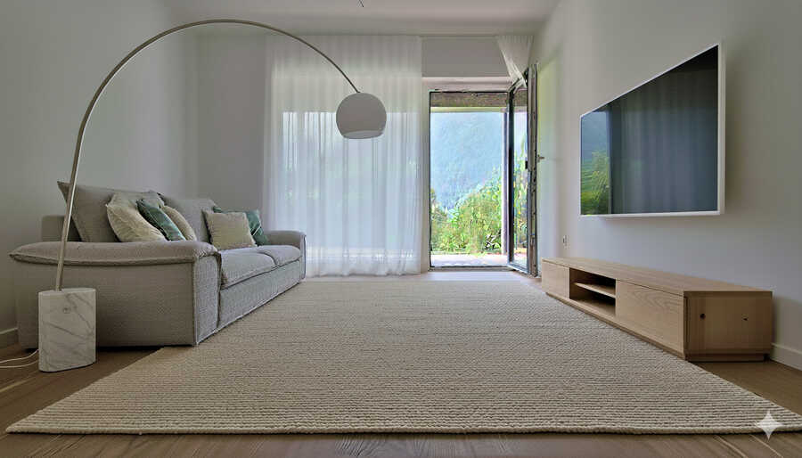 Sonnige Vierzimmergartenwohnung, wunderbare Aussicht, inkl. Stellpl.,  5