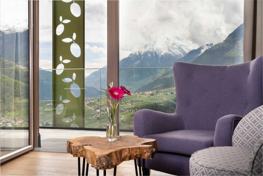 modernes Hotel mit spektakulärer Panoramalage in Schenna 9