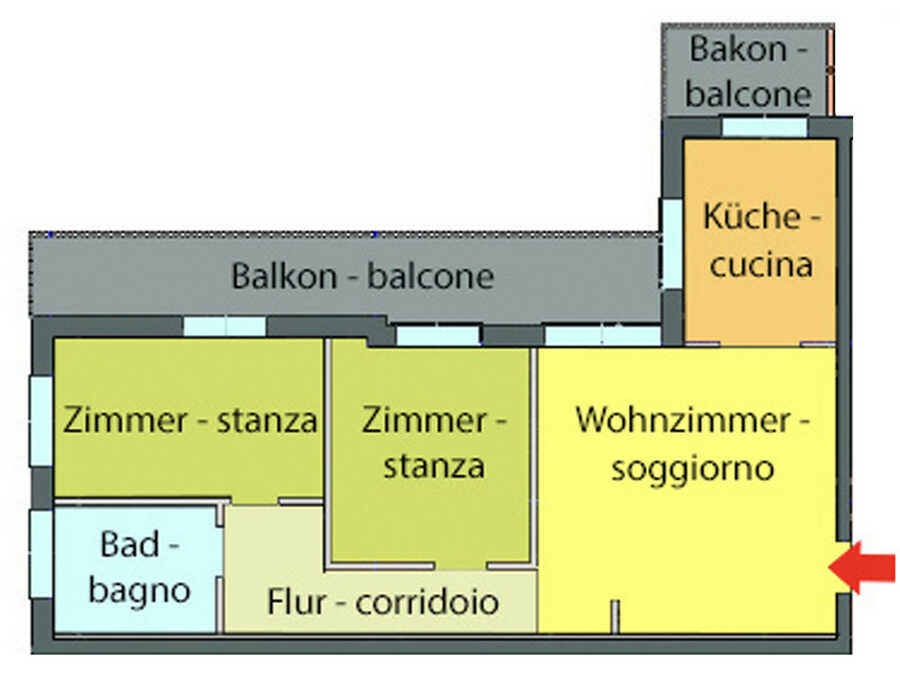 Neubauwohnung in Nals 2