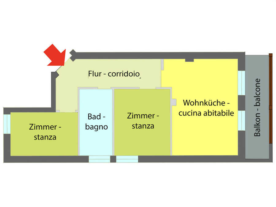 Attiko-Dreizimmerwohnung mit Panoramablick 3
