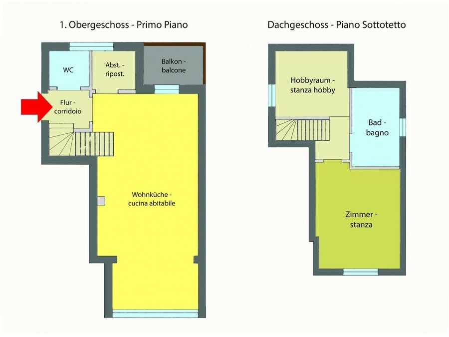 Dreizimmer-Duplexwohnung mit Panoramasicht ins Tal 5